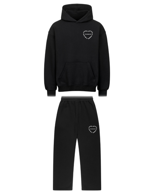 "Любовь" Statement Essential Hoodie Relax Suit