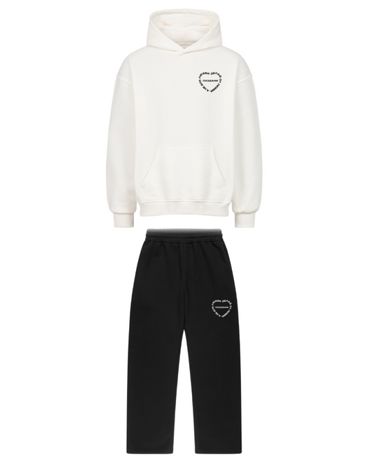 "Любовь" Statement Essential Hoodie Relax Suit