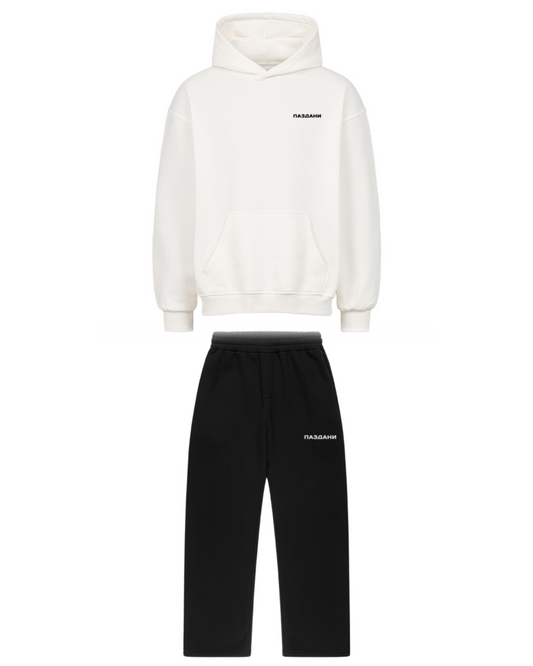 "Essential" Basic Hoodie Relax Suit